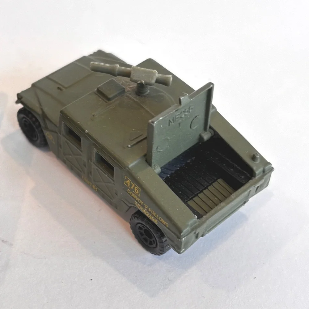 Vintage Matchbox Diecast Military Vehicle Lot Tanks Humvee Missile Launcher 6pc